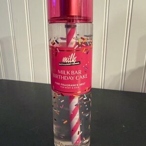 Bath & Body Works Milk Bar Birthday Cake Mist- Hard to find! New
